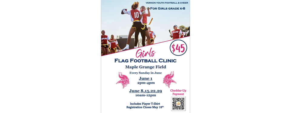 Girls Flag Football Clinic