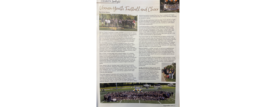 Vernon Living Magazine