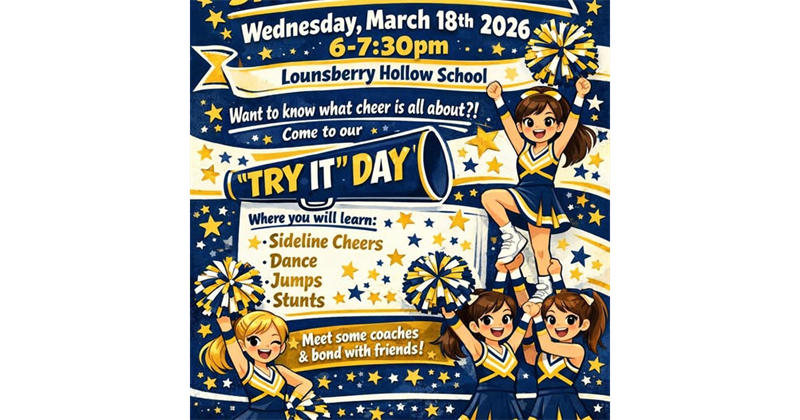 VYFC Cheer Try it Day