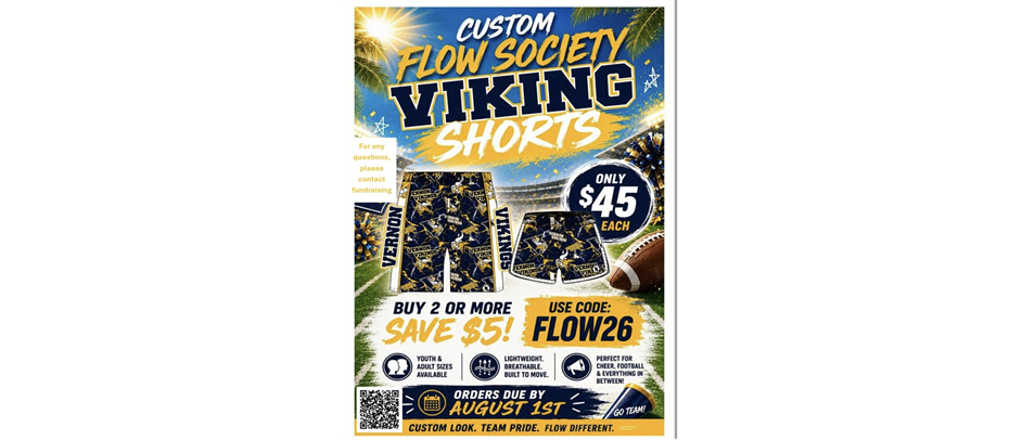 Custom Vernon Flow Society Shorts! 